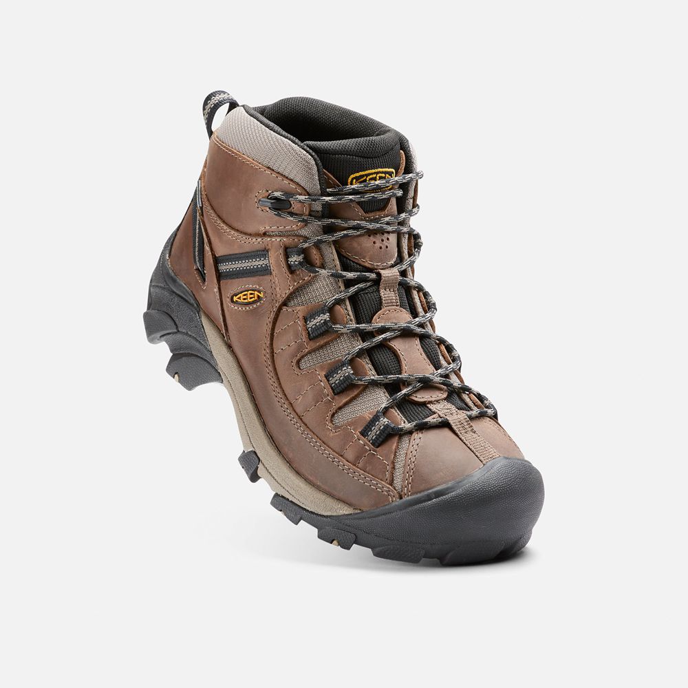 Keen Laarzen Heren Bruin/Zwart - Targhee Ii Waterproof Mid - 10924-ZCIW